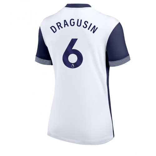 Fotbalové Dres Tottenham Hotspur Radu Dragusin #6 Dámské Domácí 2024-25 Krátký Rukáv